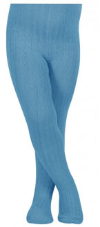 892 RIB tights BLUE Lichtblauw - 134