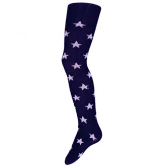 897 PARTY tights NAVY STAR Blauw - 134