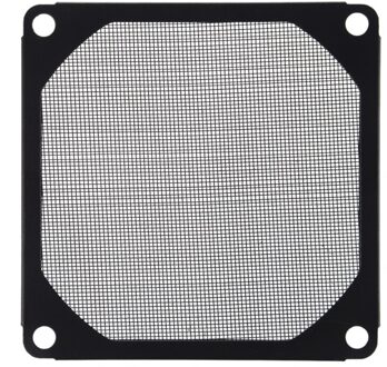 8Cm X 8Cm Pc Cooler Fan Aluminium Stofdicht Meshy Filtere Zwart