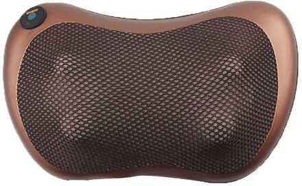 8D Hoofd Elektrische Massage Kussen Infrarood Verwarming Nek Massager Thuis Auto Multifunctionele Shiatsu Massage Ontspanning Body Machine 4 hoofd