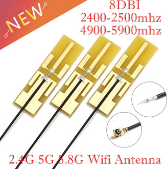8DBI 2.4G 5G 5.8G WIFI built in PCB antenna Wifi antenna IPEX interface dual band omnidirecational IPEX/U.FL connector