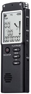 8GB Digital Voice Recorder Voice Activated Recorder MP3 Player 1536Kbps HD Recording Noise Reduction Dual Condenser Microphone 13h Continuous recording with WAV MP3 Player Telephone Recording for Meeting Lecture Interview Class