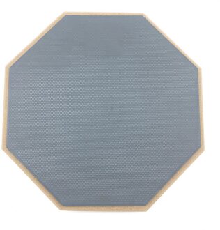 8in Rubber Houten Domme Drum Praktijk Training Drum Pad Voor Jazz Drums Oefening Percussie Instrumenten Accessoires Grijs