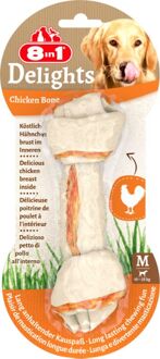 8in1 Delights - Kip - Hondensnack - M