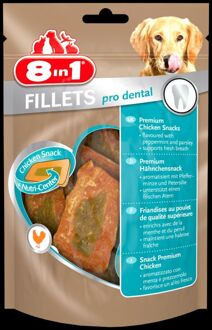 8in1 Fillets Pro Dental - Kip - Hondensnacks - S