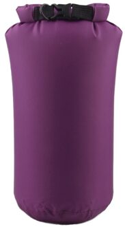 8L Draagbare Waterdichte Outdoor Zwemmen Kanoën Goede Wandelen Camping Dry Bag Pouch paars