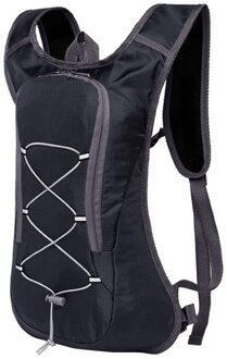 8L Waterdichte Fiets Rugzak Fietsen Zak Wandelen Rugzak Mannen Vrouwen Mtb Fiets Tas Klimmen Fietsen Hydratatie Rugzak zwart