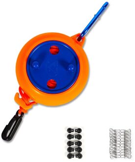 8M Niet-Geperforeerde Waslijn Intrekbare Draagbare Reizen Droogrek Outdoor Camping Winddicht Draagbare Opknoping Rack Kleding 2