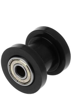 8Mm Chain Roller Katrol Spanner Wiel Gids Per Pit Dirt Bike XR125 CRF50 KLX110 zwart