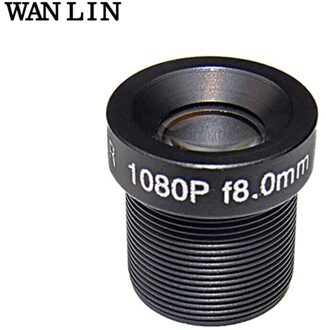 8mm Lens CCTV Camera Lens HD 2.0 Megapixel M12 Lens 1/2.7 "Beeldformaat Diafragma F2.0 voor HD Beveiliging IP Camera's