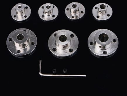 8Mm Stijve Flens Koppeling Motor Gids As Koppeling Motor Connector 4mm