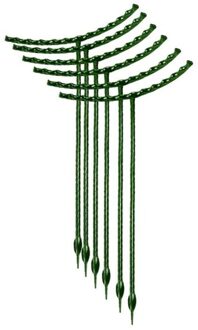 8Pc Plant Ondersteuning Stapel, Tuin Bloem En Groene Plant Ondersteuning Ring, Bloempot Ondersteuning Ring, geschikt Voor Tuin