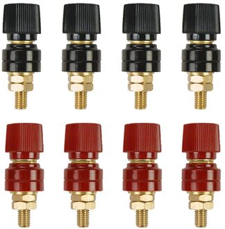 8Pcs 5/16   8Mm Stud Premium Remote Batterij Power Junction Post Connector Terminal Kit Auto Voeding Terminals binding Post