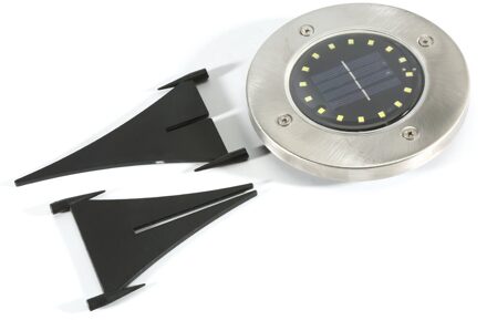 8Pcs 8LED Zonne-energie Begraven Licht Onder Grond Lamp Outdoor Path Tuin Decking