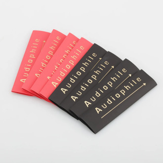 8pcs Audiophile Heat Shrink Tube 14mm Insulated Sleeving Tubing for Speaker Interconnect Audio Cable DIY