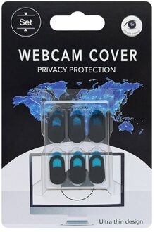 8Pcs Computer Lens Cover Universal Antispy Camera Cover Elliptische Camera Occlusie Stickers Camera Privacy Cover