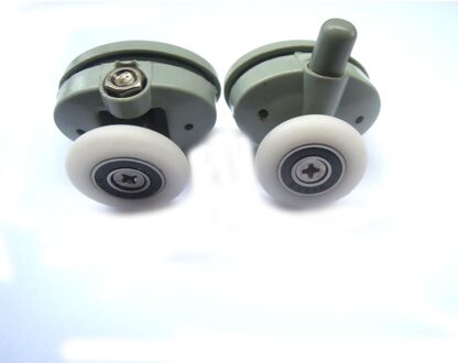 8Pcs Douche Deur Roller Lopers Wielen Plastic Katrol 23Mm 25Mm Diameter Kan Kiezen