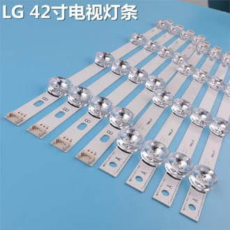 8PCS LED strip For LG 42'' TV 42LF5600 42LB5800-ZM 42LB572V 42LB570V 42LB570U 42LB5700 42LF5800 42LB6500-UM 42LF560V 42LX530S