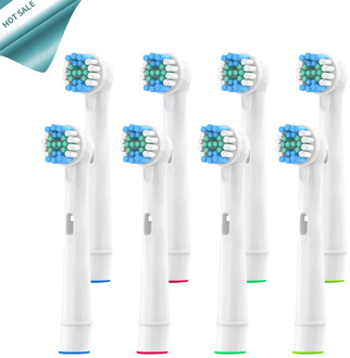 8pcs Replacement Brush Heads For Braun oral B D12,D16,D29,D20,D32,OC20,D10513, DB4510k 3744 3709 3757 D19 OC18 D811 D9525 D9511