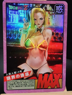 8pcs/set Dragon Ball ACG Sexy Goddess Android 18 Toys Hobbies Hobby Collectibles Game Collection Anime Cards