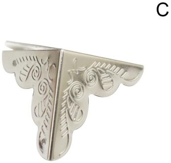 8Pcs Set Metalen Antieke Ijzer Hoek Guard Protector Box Houten 3 Voor Kiezen Kleuren Voor Sieraden Wijn W9N6