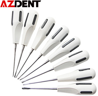 8pcs/set stainless Steel Dental Luxating Lift Elevator Curved Root Elevator Dentistry Dental Surgical Dental screwdriver