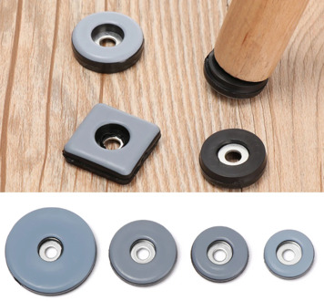 8pcs Soft Thickening Furniture Leg Slider Pads Anti Noisy Chair Fittings Table Sofa Slip Mat Floor Protector Wear-resisting New