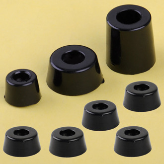 8pcs Speaker Cabinet Furniture Chair Table Box Conical Rubber Foot Pad Stand Shock Absorber S / M / L Skid Resistance