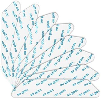 8Pcs Tapijt Grijper Lijm Vast Tapijt Sticker Anti-Slip Herbruikbare Rug Tape Voor Indoor Outdoor 1
