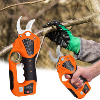 8V150W Cordless Electric Pruner Pruning Shear Efficient Fruit Tree Bonsai Pruning Branches Cutter Landscaping