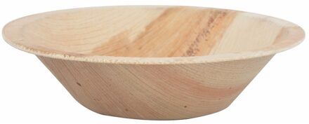 8x Bamboe wegwerp kommen 13 cm