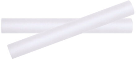 8x rollen tule decoratie stof wit 50 cm breed x 900 cm lang