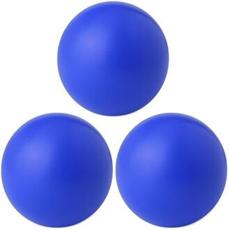 8x stuks blauwe anti stressballen 6 cm - Relax/Mindfullness middelen
