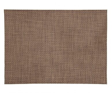 8x stuks placemats gevlochten bruin 45 x 30 cm - Action products