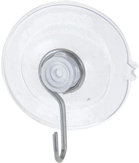 8x zuignaphaakjes/ophanghaakjes 4 cm