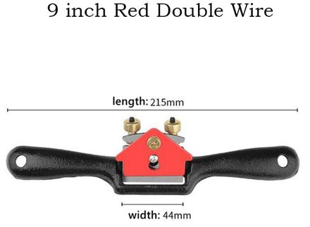 9 ''/10'' 215Mm/240Mm Hand Schaafmachine Trimmen Gereedschap Hout Schaafmachine Scheren Hout Snijden Rand voor Timmerman Handleiding Houtbewerking Gereedschap 9 duim dubbele draad