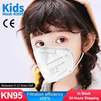 9-12 old Kid FFP2 Mascarillas 5 Layers Face Mask KN95 for Girls Boys Respirator Protective Mask KN95 Children's Masks CE MASKS