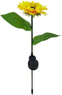 9/12 Pcs Tuin Solar Zonnebloem Licht Outdoor Gazon Lamp Solar Led Landschap Zonnebloem Fairy Lights Guirnalda Luces Exterieur solar 1stk zak