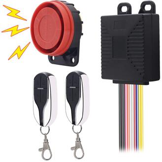 9-15V Anti-Diefstal Motorfiets Motor Start Alarmsysteem Afstandsbediening