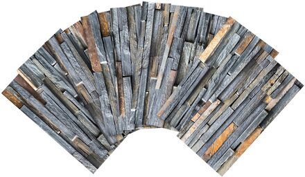 9/27/54Pcs Pvc Muursticker Home Woonkamer Muur Vloer Baksteen Decal Diy Badkamer Keuken Lijm decoratie 9stk