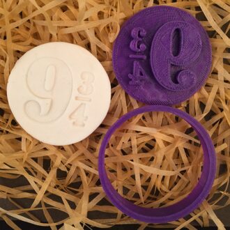 9 3/ 4 Biscuit Seal Cookie Cutter Keuken Bakken Levert Taart Icing Decoratie Gereedschap Set 3D Afdrukken Custom 2duim
