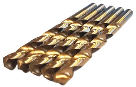 9.5 mm HSS TiN metaalboren 5 stuks WT40695