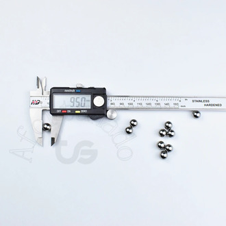 9.5mm 0.3543307(inch) 10pieces Chrome Steel ball Diameter 9mm Precision :G10-Grade