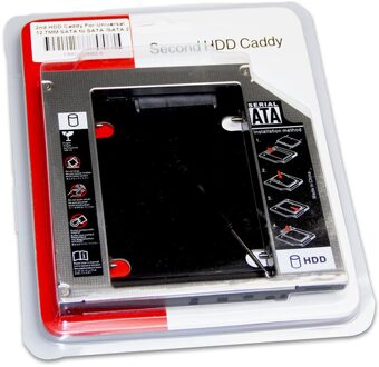 9.5Mm 2nd Sata Harde Schijf Ssd Hdd Caddy Voor Asus N550 N550JV N750JV UL80JT UL80V UL80 Hdd Behuizing Optische Drive Bezel)