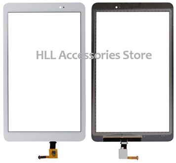 9.6 Inch Touch Screen Voor Mediapad T1 10 Pro Lte T1-A21L T1-A22L T1-A21W Digitizer Glas Lens wit