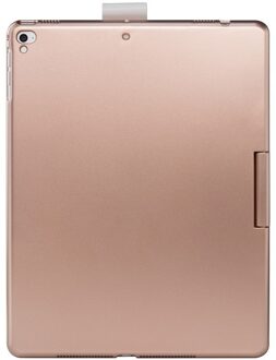 9.7 Inch Toetsenbord Case Voor Ipad Bluetooth Draadloze Toetsenbord Backlight Abs 360 Roterende Voor Ipad Air F180AS roos goud