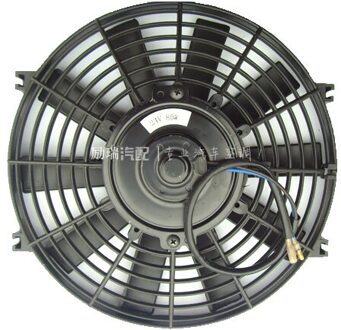 9 "9 Inch 10 Blades Universele Fan/Auto Ac Elektrische Ventilator 12V 80Watt Inademing Fan Voor mini Vrachtwagen, minibus, Condensor 12V 80W BLOWING