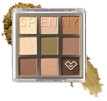 9 Color Eyeshadow Palette - Cold Brown #061 Cold Brown