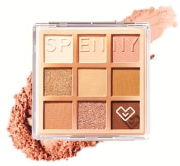 9 Color Eyeshadow Palette - Pink Brown #062 Pink Brown