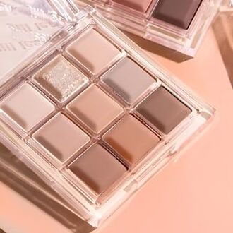 9 Colors Chocolate Eyeshadow Palette - #CC01 Hazelnut Cocoa #CC01 - 9g